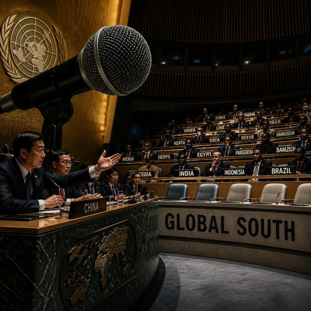 China calls for greater Global South representation at the United Nations.