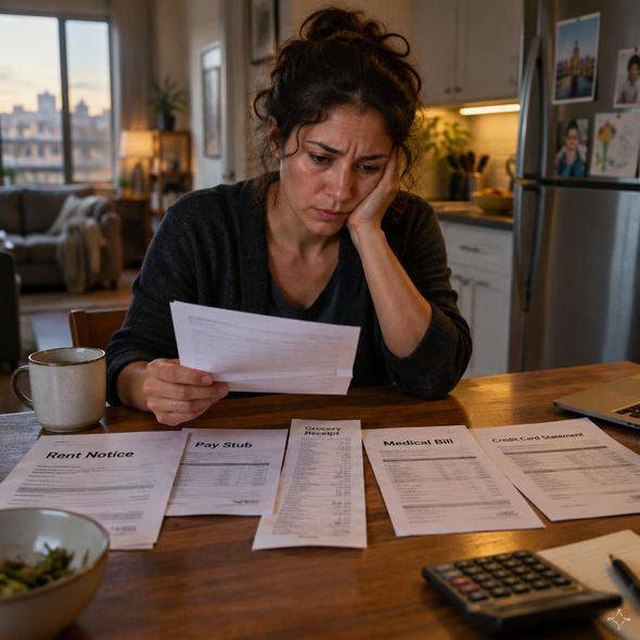 Editorial illustration for “Middle-Income Renters Are Losing the Buffer,” based on the article’s subject.