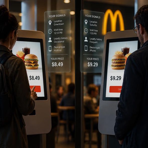 Editorial illustration for “The Big Mac Price Is Looking Back,” based on the article’s subject.